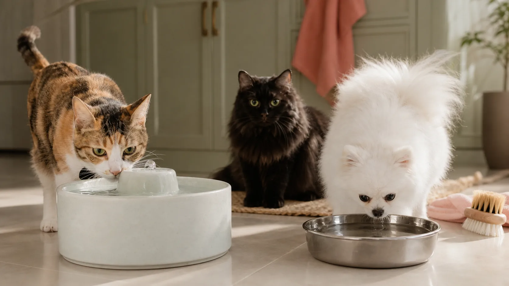 Water Fountains vs Bowls: What to Consider Before Buying