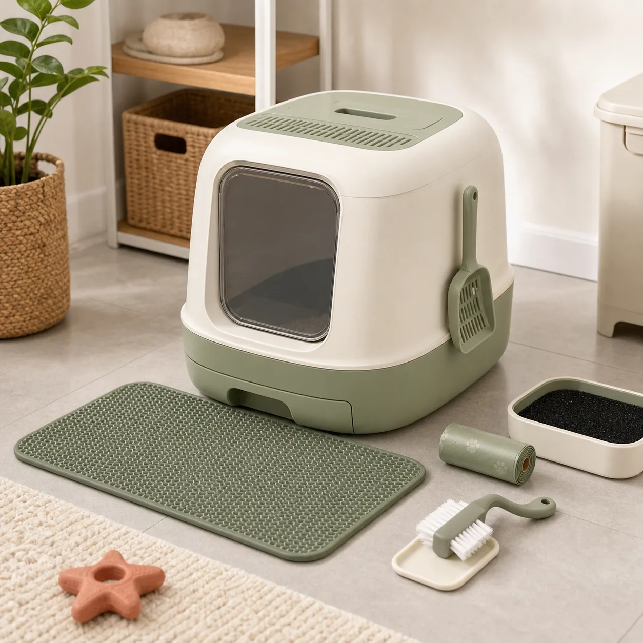 Clean Litter Station Set
