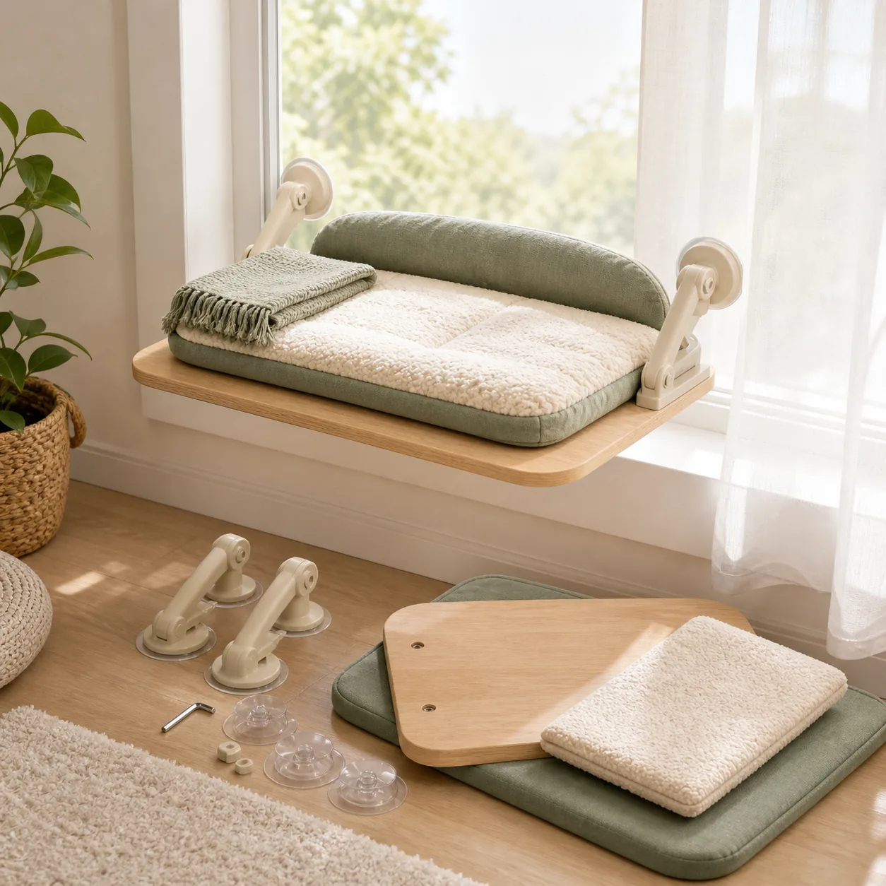 Sunny Window Perch Shelf